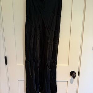 Anthropologie Classic Black Maxi Skirt